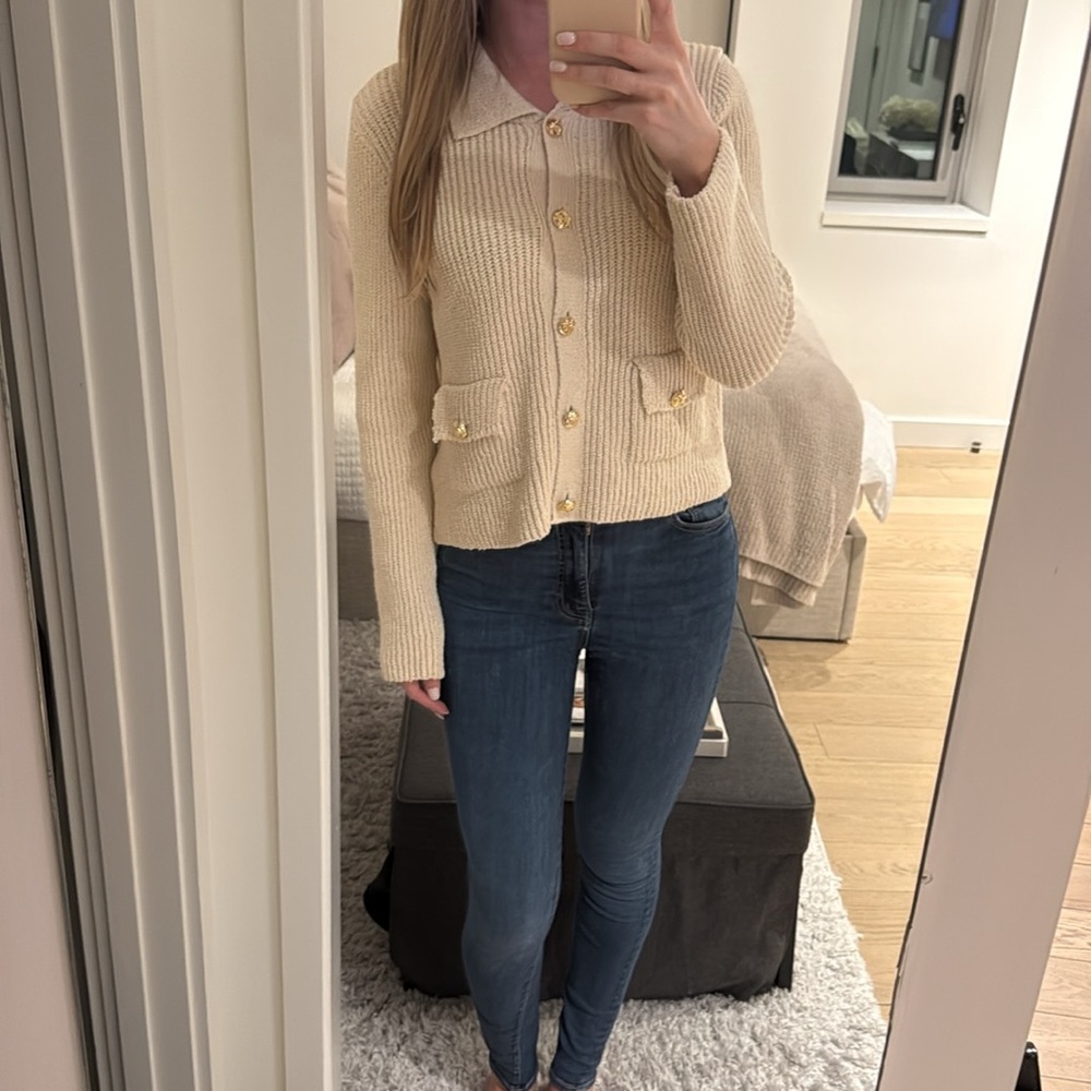 H&M Cream Sweater - New